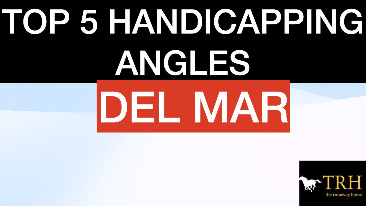 Video: Top 5 Del Mar Handicapping Angles