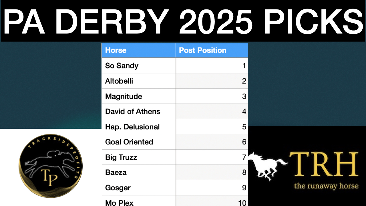 Pennsylvania Derby 2025 Video Picks at Parx