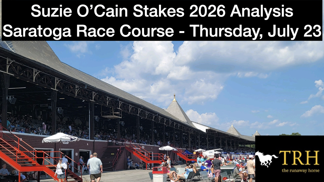 Suzie O’Cain Stakes 2026 Video Picks (7-23-26)