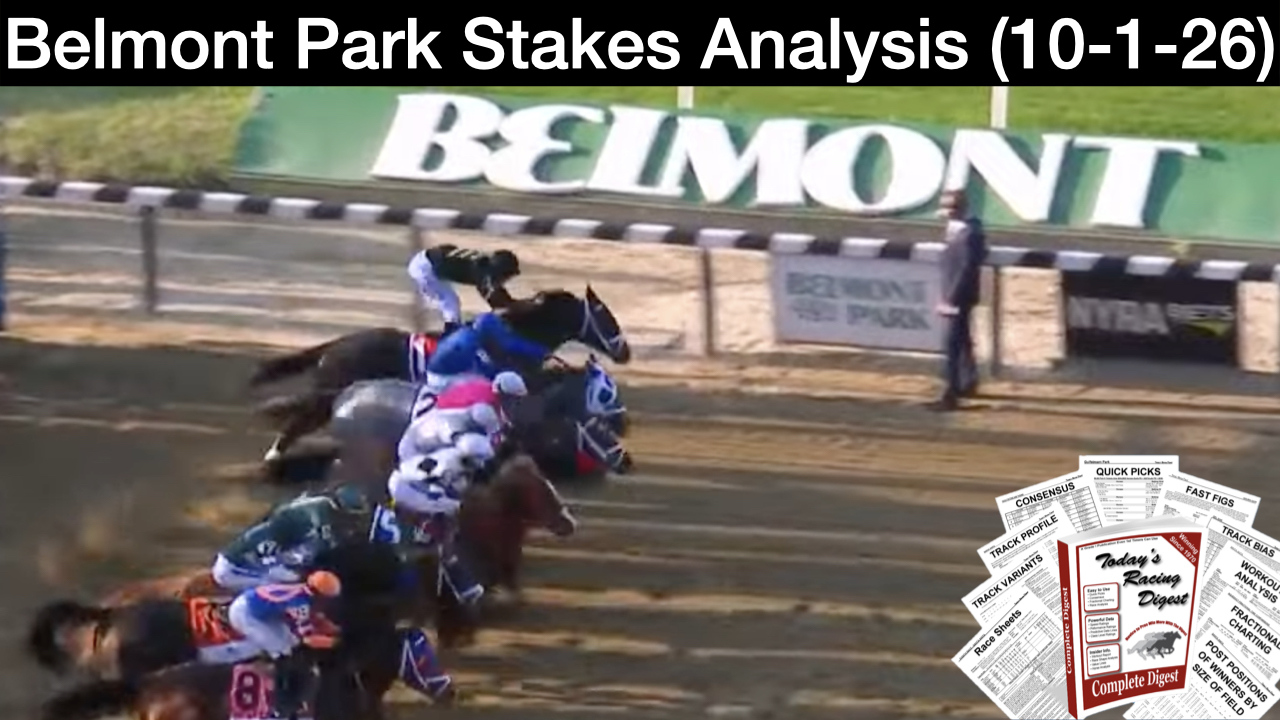 Belmont Park Graded Stakes Video (10-1-26)