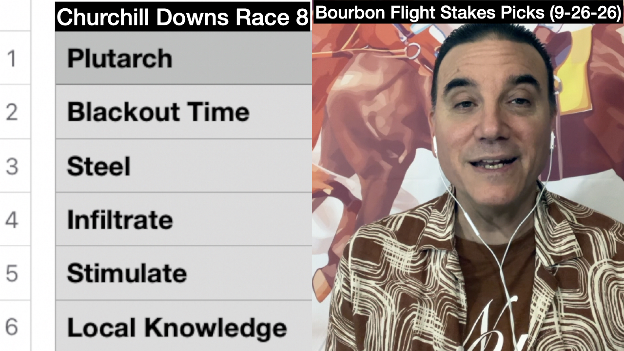 Bourbon Flight Stakes Video Analysis (9-26-26)