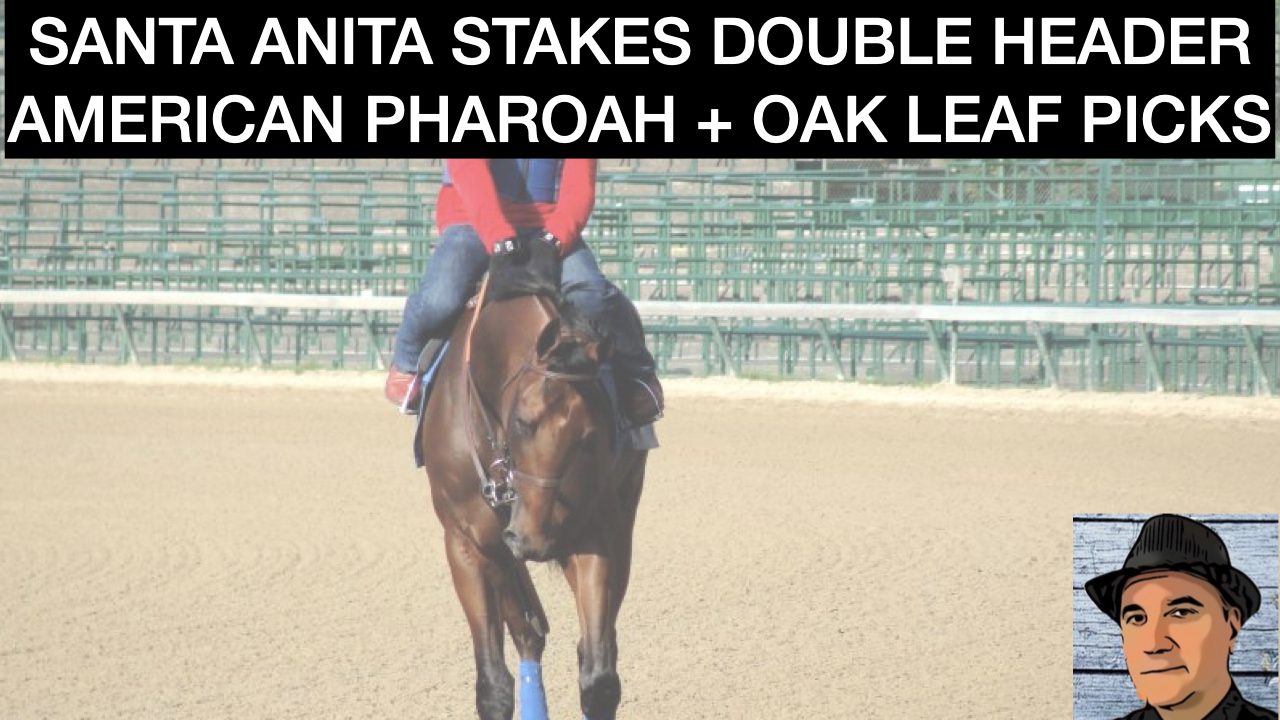 American Pharoah + Oak Leaf Stakes Video