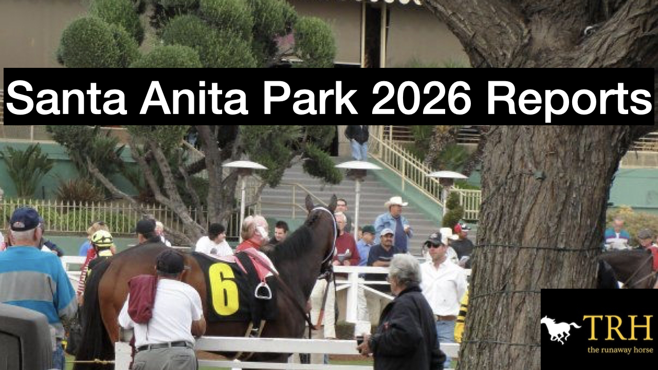 Santa Anita 2026 Weekly Report (Feb 20-22)