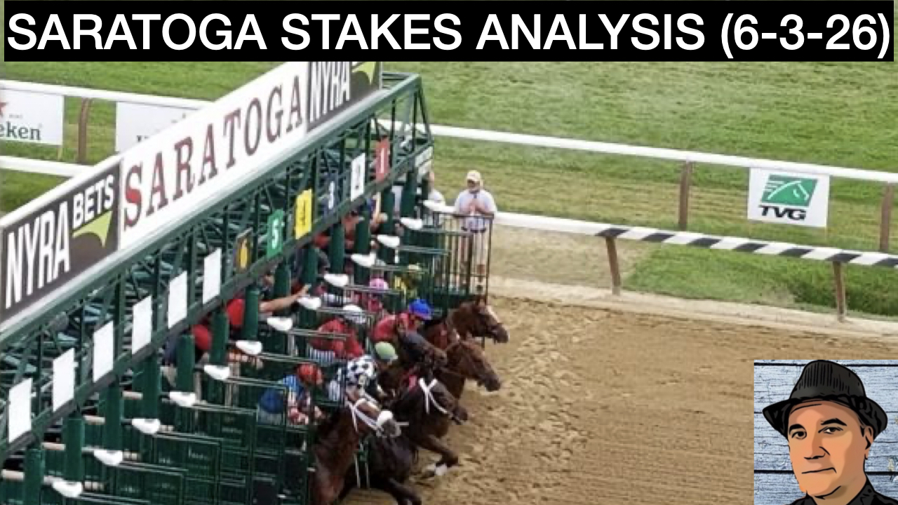 Saratoga Race Course Stakes Video (6-3-26)