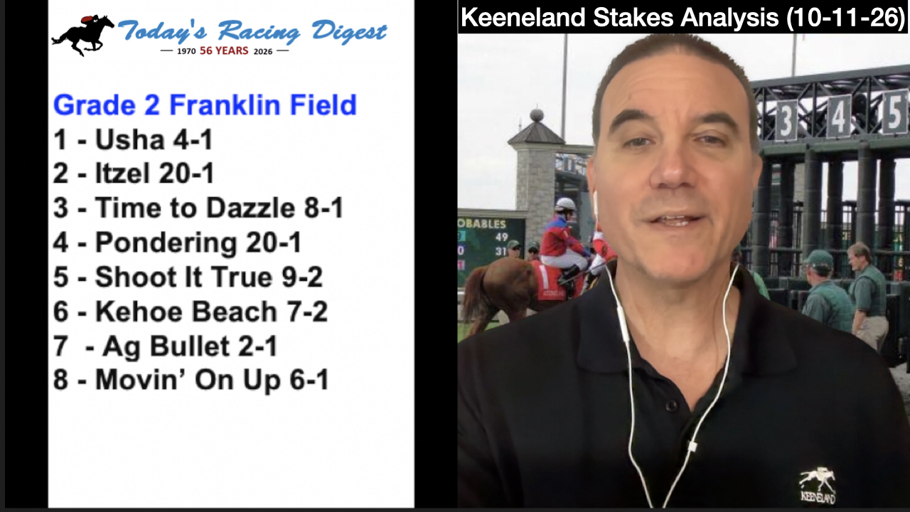 Franklin Stakes 2026 Analysis (10-11-26)